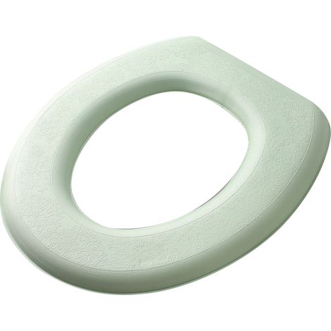 Coussin de siège de toilette imperméable, universel et confortable en mousse épaisse EVA pour salle de bain, utilisable en toutes saisons. (1/5)