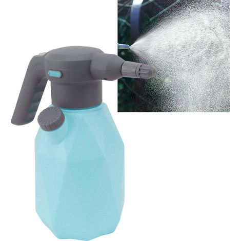 Aspersor eléctrico recargable para césped Mano 2L, automático, multiusos, color azul [2L, PP, litio, 18650, 2000mAh, 27cm] (1/5)