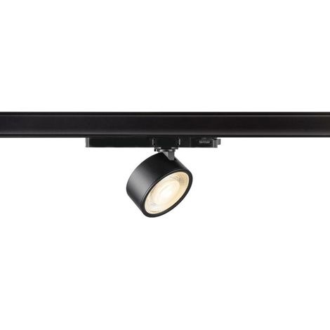Spot ferroviaire Kalu 2.0 Noir triphasé 2700K - 1010234