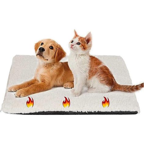 Hundezwingermatratze, kleines Hundebett, selbstheizende, rutschfeste Matte für Katzen
