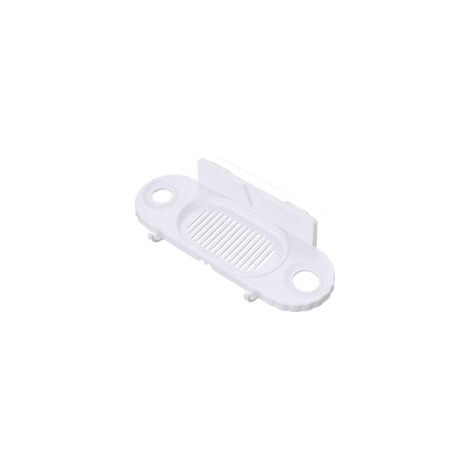 Porte-savon mural rectangulaire avec crochet, boîte à savon drainante, support sans trace et sans perçage – Pour salle de bain, toilette (Modèle A)– (1/5)