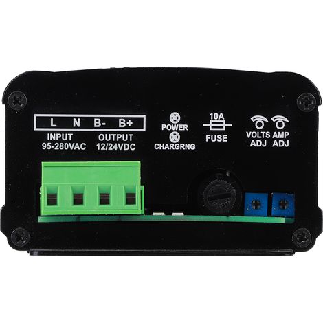 Chargeur de batterie BAC06A : charge d'entretien 6 A, charge en deux étapes, 24 V (1/5)