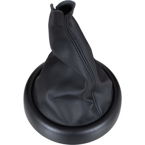 Soufflet de levier de vitesses en simili cuir avec cadre pour MINI Cooper R50 R52 R53 — OEM 51167052157 / 51167131186