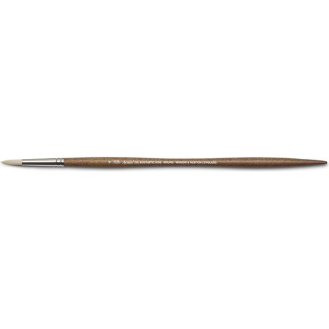 Pinceau Synthetique Huile Rond Taille 4 (1/4)