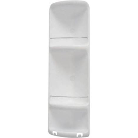 GEDY 7081 ANGOLIERA P/DOCCIA 3 RIPIANI BIANCO