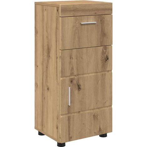 Ensemble de Meubles de Salle de Bain TULUM Chêne artisanal CFW851474 (1/5)