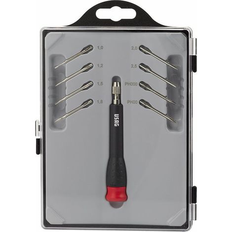 Usag U03410015 Giravite Precisione Con 8 Lame Intercambiabili