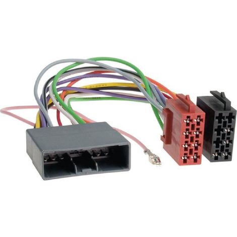 Faisceau ISO autoradio compatible avec Citroen Honda Mitsubishi Peugeot