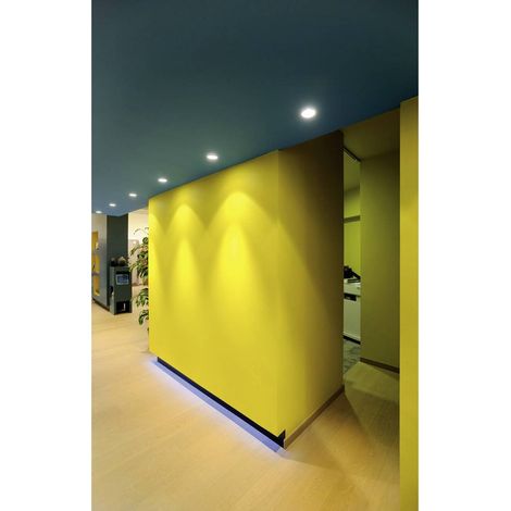 Spot encastré intérieur HORN simple blanc mat GU10/QPAR51 50W max - SLV - 112911 (1/10)