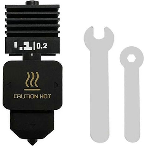 BambuLab H2D/H2S Hochgeschwindigkeits-Schnellwechsel-Druckkopf-Kit mit 0,2-mm-Düsen aus gehärtetem Stahl (1/5)
