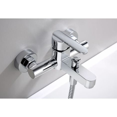 Barra de Ducha baño Cromado serie Roma IMEX (1/3)