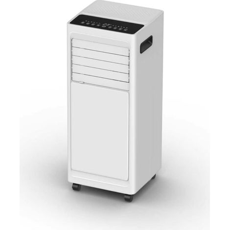 Climatiseur mobile portable 2050W avec chauffage 2000W, déshumidificateur 3 en 1, refroidisseur d’air, mode silencieux avec télécommande (1/5)