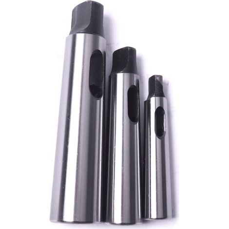 EASYCOMFORT Adaptateur de réduction de douille de foret conique Morse 3PCS pour tour de fraisage (1/5)