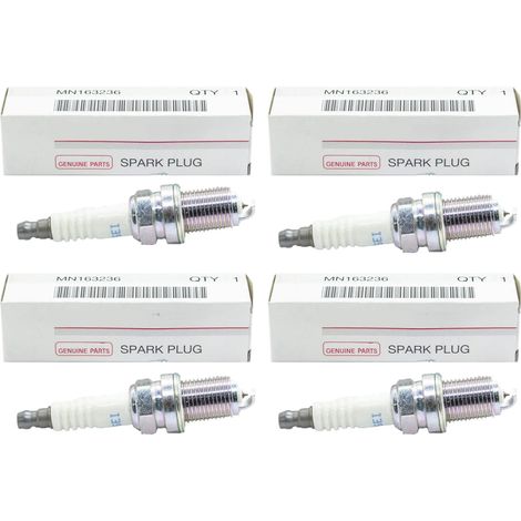 Juego de 4 bujías de iridio FR6EI/MN163236 para Mitsubishi Endeavor, Galant y Lancer: larga vida útil, calidad profesional, entrega rápida, en stock. (1/5)