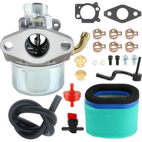 Kit carburateur pour moteurs de tondeuses à gazon Briggs & Stratton 798653 697354 790290 791077 698860 avec filtre à air (1/5)
