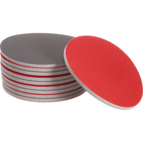 10Pcs 800 Grains Disque de Ponçage en Éponge 5" pour Voiture (1/5)