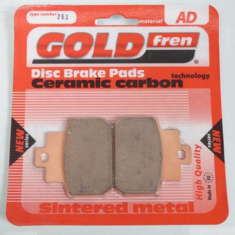 Bremsbelag gold fren für roller piaggio 250 x9 2005 bis 2006 ard (1/2)