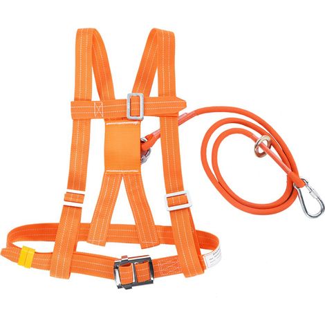 Ortviai Ceinture de Sécurité Aérienne 5 Points Réglable – Boucle Petite en Acier Allié, Longueur 1,6 m, Certifiée CE