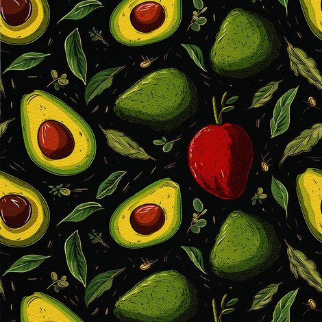 Tela decorativa para exteriores Oxford - Motivo frutal  DX6752 (1/5)