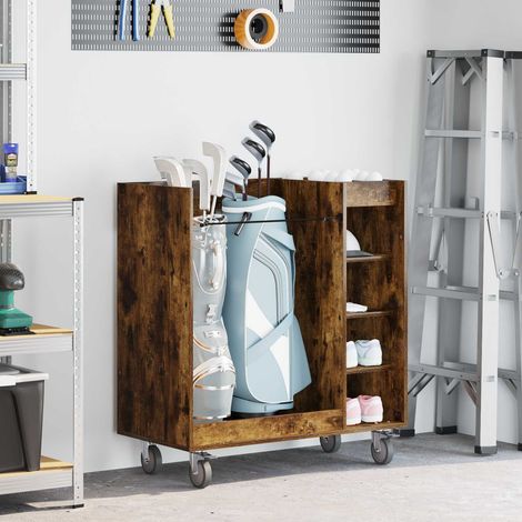 Golf Schrank Mit Rad Uni Geräucherte Eiche 90 x 45 x 98 cm