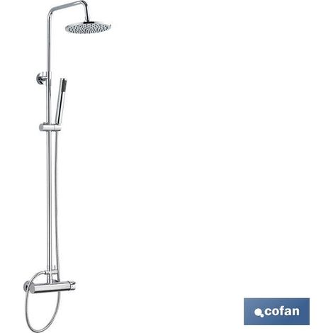 COLUMNA DE DUCHA CON GRIFERÍA MONOMANDO (1/5)
