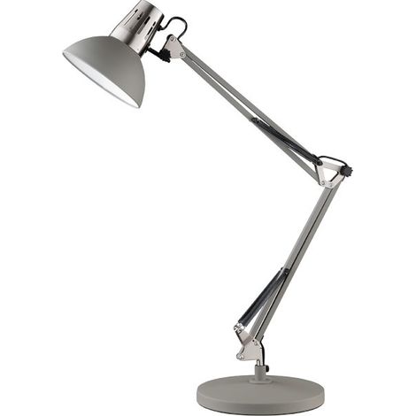 Lampe de bureau grise - fischer honsel - pit