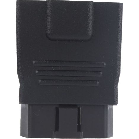 EVGATSAUTO Adaptateur de Câble Universel ABS OBD2, Adaptateur de Prise OBD2 16Pin Mâle à Femelle Lecteur de Code en Plastique ABS Vérifier Le Connecteur OBD. (1/5)