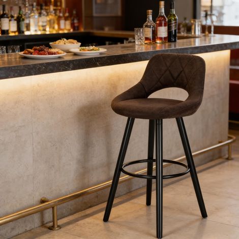 Chaise de bar chic multifonctionnelle, adaptée cuisine, bar et bijouterie. Vendu à l'unité