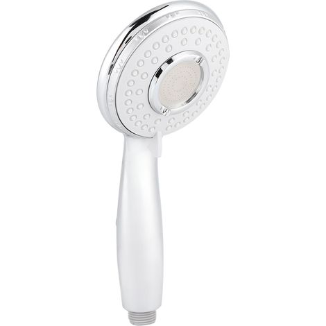 Douchette de douche à main haute pression pour le bain et la salle de bain, sans interrupteur. (1/5)