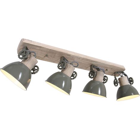 Faretto da soffitto lampada DIMMERABILE controllo vocale tramite telefono cellulare in un set che include lampade a LED RGB