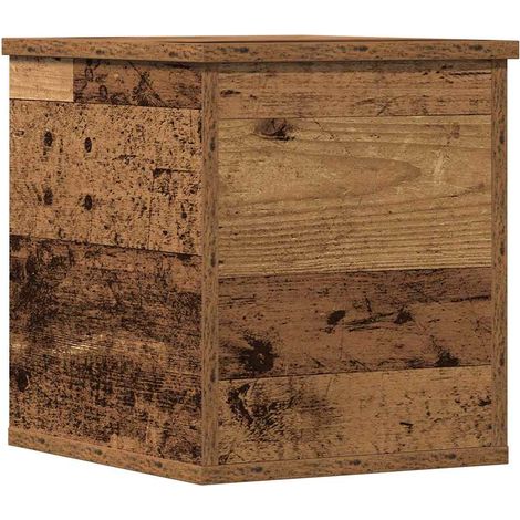 Maison Exclusive - Scatola di Stoccaggio Legno vecchio 30 x 35 x 35 cm