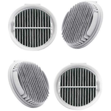 Lot de 4 filtres HEPA de rechange pour aspirateur à main intelligent sans fil Xiaomi Roidmi F8 - Filtres HEPA efficaces - Pièces détachées Xcqlx01Rm (1/5)