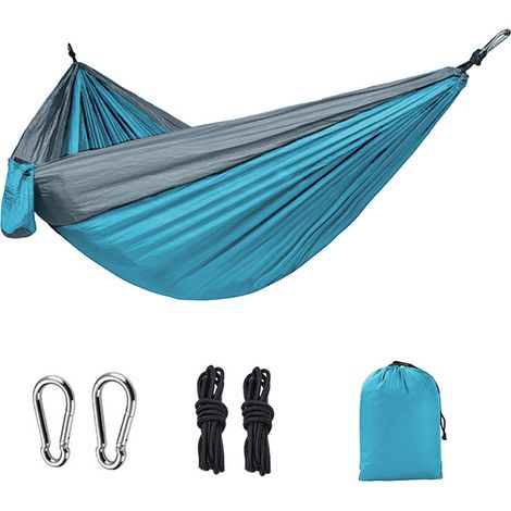 Hamac double imprimé intégral pour le camping 260 x 140 cm (1/5)