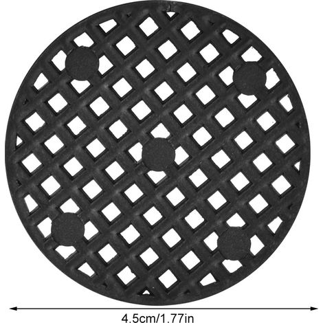 Lot de 10 tapis de jardinage en maille pour trous de pots de fleurs, tapis de fond pour rempotage de plantes et bonsaïs (4,5 cm) (1/5)