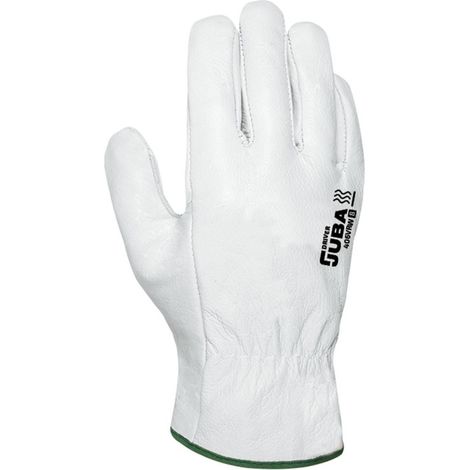 JUBA GUANTES VACUNO PIEL BLANCO B406VRW 11 XXL (1/4)