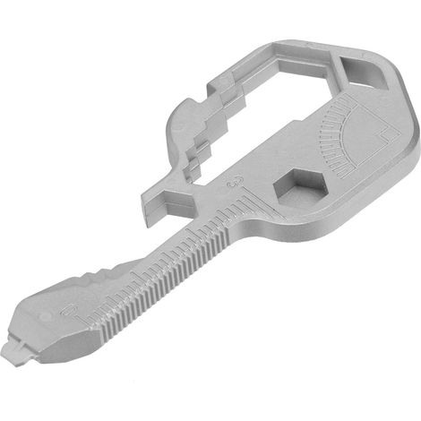 Outil multifonction 24 en 1 en acier inoxydable avec ouvre-bouteille, clé et tournevis. (1/5)
