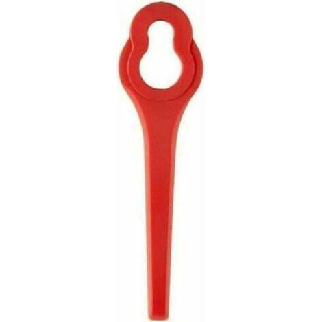 Lot de 100 Lames de Rechange compatibles avec Coupe-Bordure Einhell sans Fil - Lame en Plastique pour débroussailleuse Einhell (1/4)