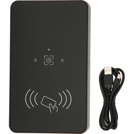 Lecteur de carte intelligent rapide et précis, scanner 2D portable pour bureaux, bâtiments et contrôle d'accès. (1/5)