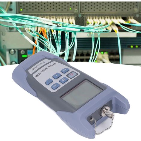 DXP-40D Hochpräzisions-Leistungsmessgerät für optische Geräte, Kaltspleißgerät, Glasfaser-Patchkabel mit optischer Dämpfung, Multi-Interface-Dämpfungsdetektor für optische Geräte (1/5)