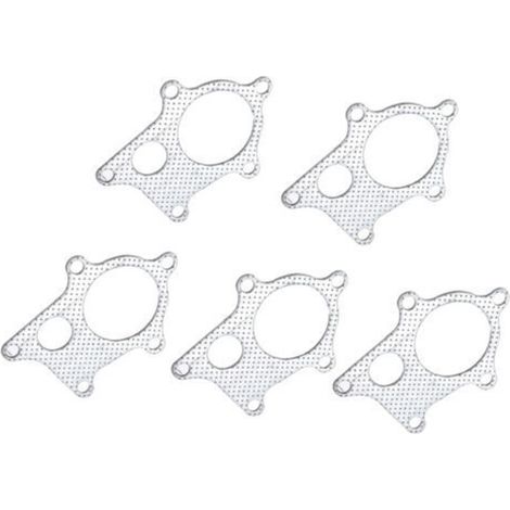 Set di guarnizioni per collettore di scarico in 5 pezzi per attuatore wastegate interno a 5 tubi imbullonato T04E per T3/T4 -Crezuo