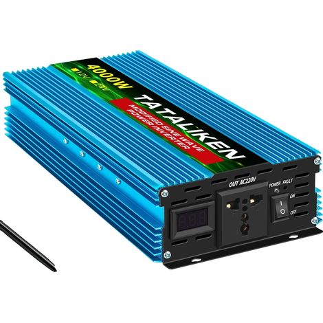 Stromwechselrichter, 1000W Ausgang, Universelle Kompatibilität, 12V4000W50HZ UN (1/2)