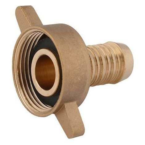 JS MS-SCHLAUCHVERSCHRAUB, SCHWER 2-TEILIG, FLACHDICHTEND, 1/2"x3/4" (1/2)