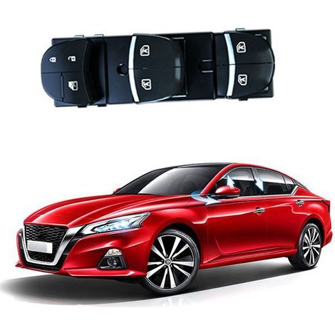 One-touch automatic window regulator for Nissan X-Trail and Murano. (1/5)