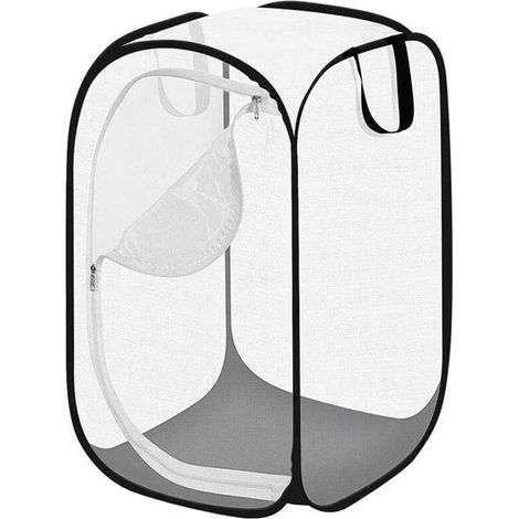 1 Pièce Insectes Habitat Cage, Plante Habitat Cage, Cage Mesh Pliable pour L'habitat des Insectes, La Reproduction des Semis-Fei Yu (1/5)