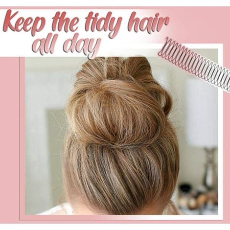 Unsichtbarer Kamm für feines Haar – 4 weiche schwarze Haarspangen für Damen (1/4)