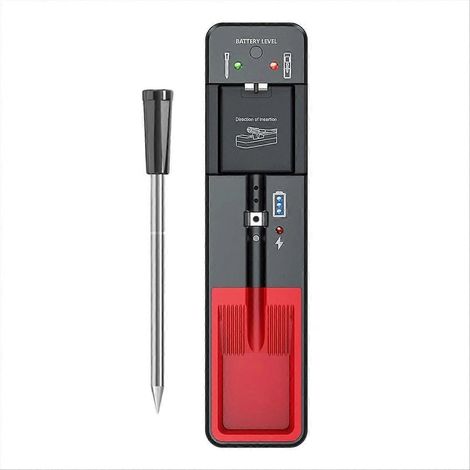 Smart viande thermomètre wireless viande thermomètre bluetooth compatible barbecue thermomètre pour smoker rotisserie (1/5)