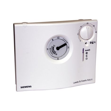 Thermostat analogique journalier à piles - SIEMENS : RAV11.1 (1/4)