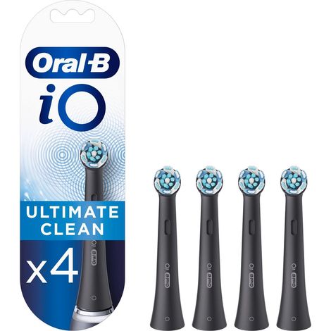 Oral-B iO Ultimate Clean 80335628 Elektrischer Zahnbürstenkopf 4 Stück(e) Schwarz (1/5)