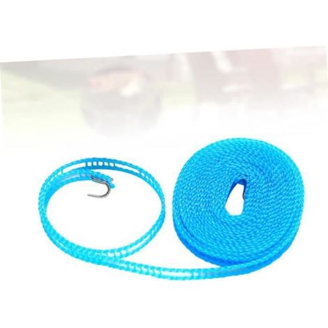 2 Pièces Cordes à Linge Coupe-Vent Corde à Linge Extérieur Corde à Linge Séchage Corde Ligne De Séchage Portable Voyage Corde à Ling (1/4)