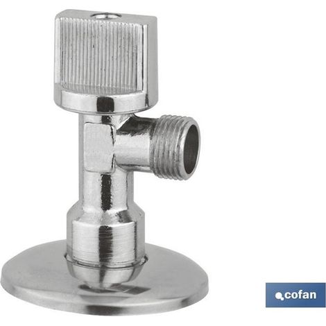 Set mit 2 Eckventilen 1/2 x 3/8 Antical